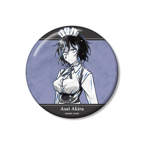 『よふかしのうた Season2』朝井アキラ Ani-Art BLACK LABEL 100mm缶バッジ